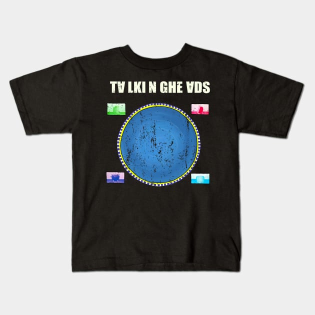 Talking heads vintage Kids T-Shirt by Utopia Art & Illustration